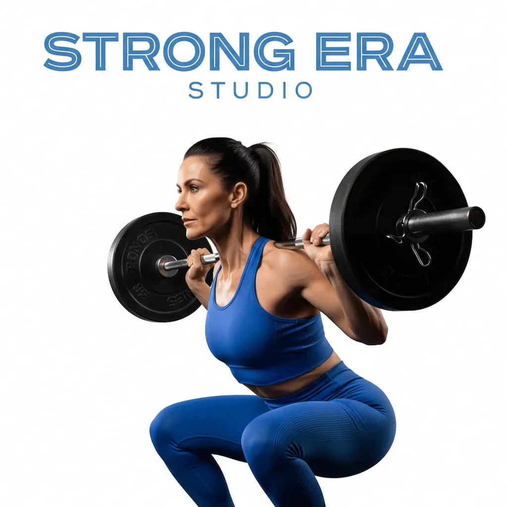 StrongEra Studio image of woman lifting weights